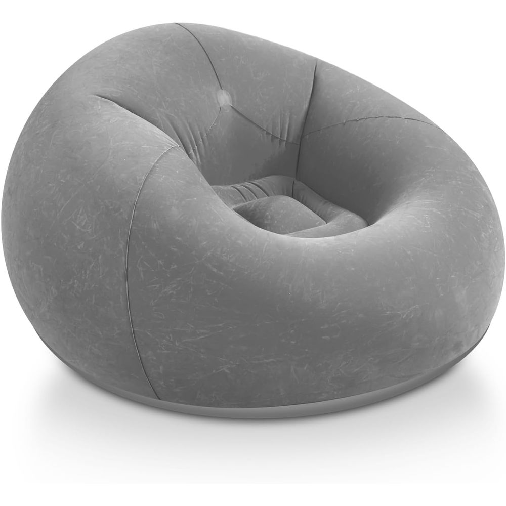 Kids Outdoor Seating - Nadmuchiwane fotele typu bean bag, szara