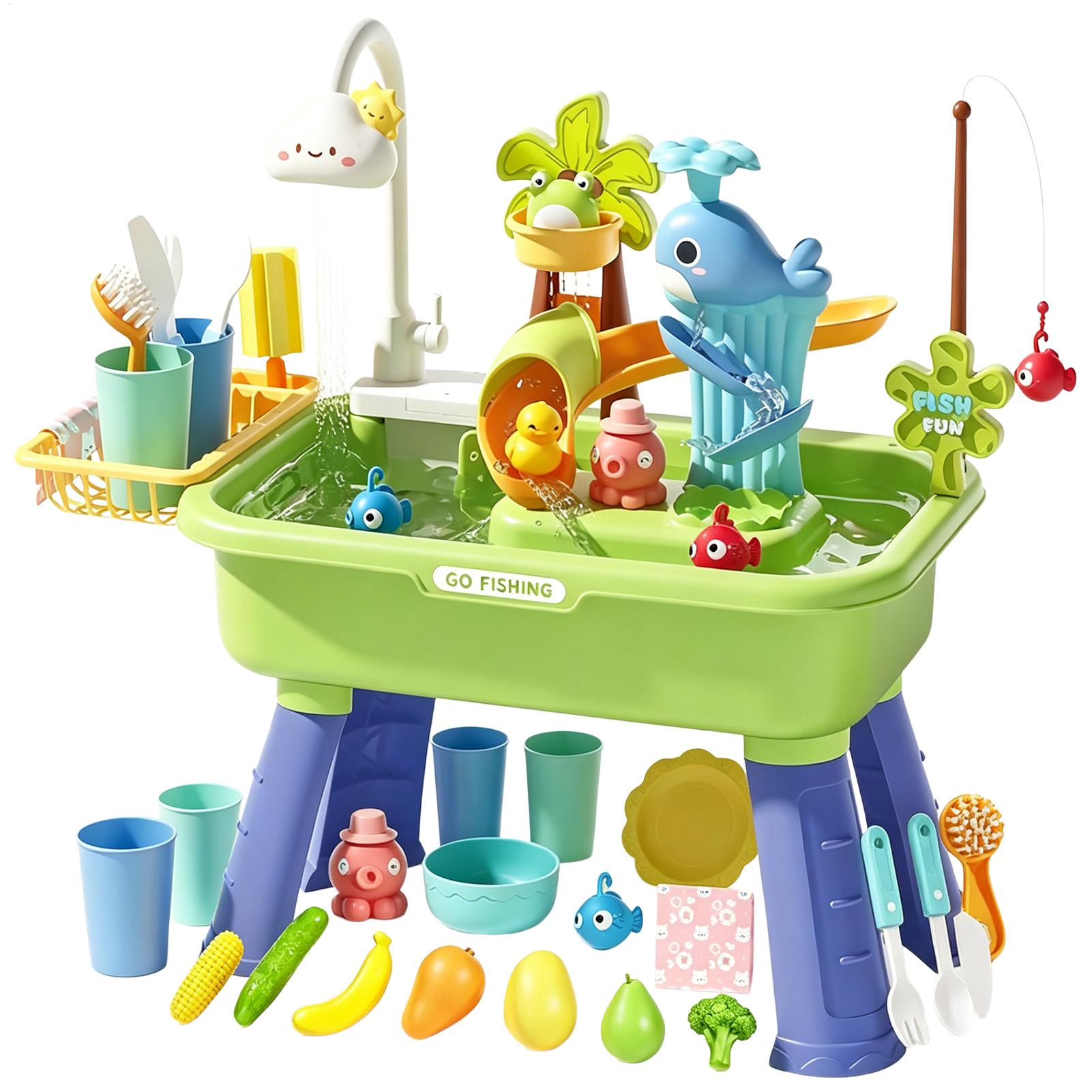 Kids Outdoor Sink - Stolik wodny dla dzieci z pompką,