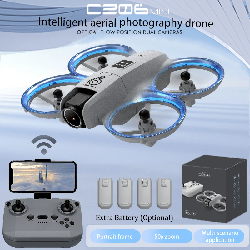 Kids Outdoor Lights - CZ06 Mini RC Quadcopter Drone -