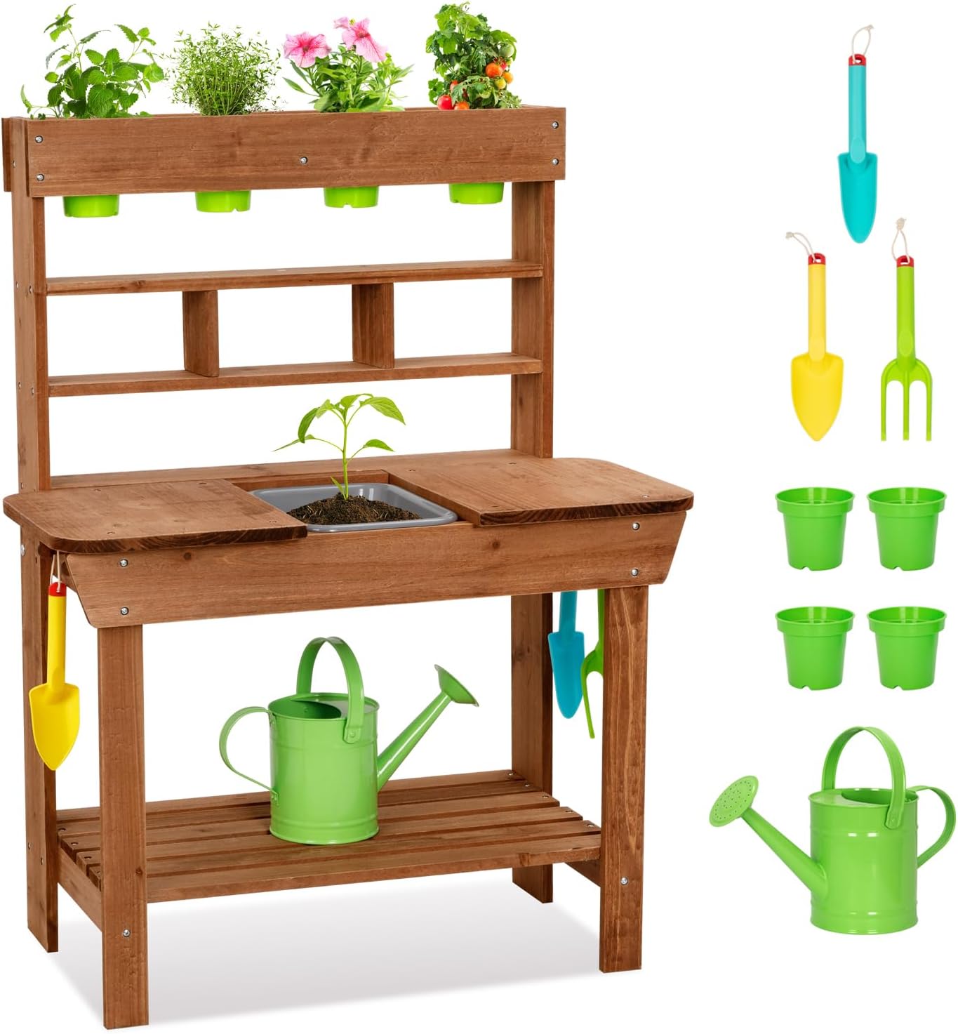 Kids Outdoor Sink - Stoisko do prac ogrodowych dla dzieci