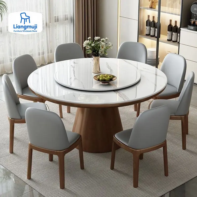 Kids Outdoor Dining Table - Okrągły rozkładany stół do jadalni w