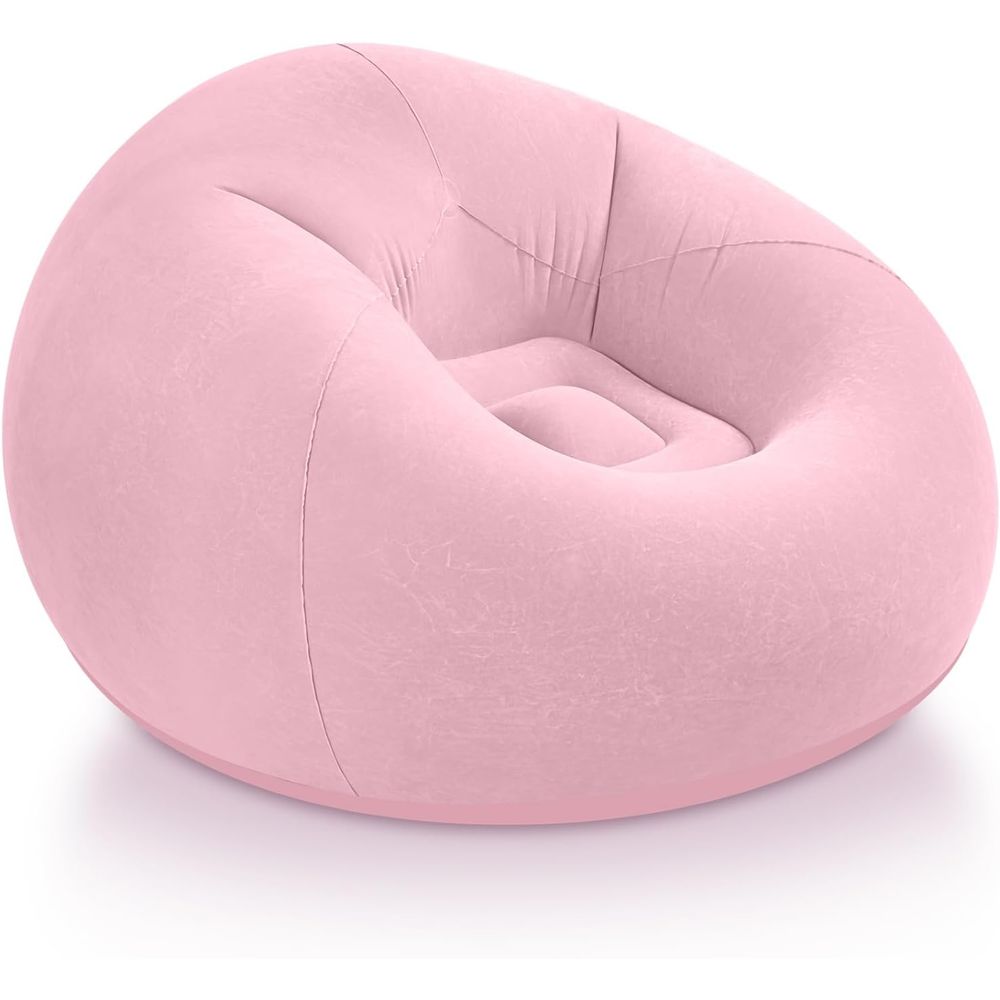 Kids Outdoor Seating - Nadmuchiwane fotele typu bean bag, różowe