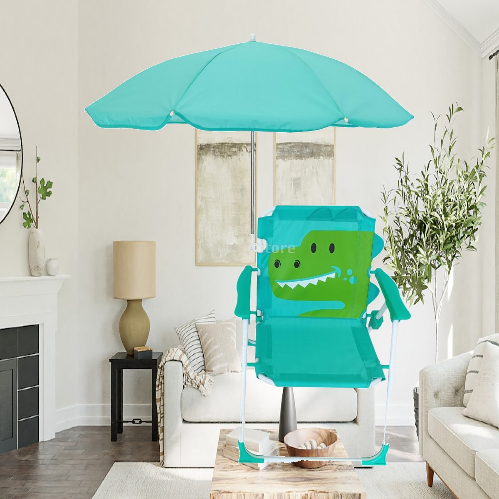 Kids Outdoor Seating - Dziecięce krzesełka plażowe z namiotem, siedziska