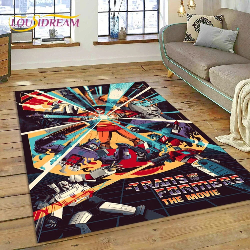 Kids Outdoor Lounge - Dywan 3D z motywem Autobotów z