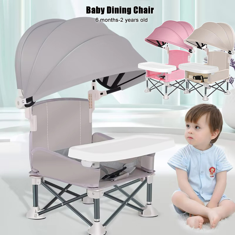 Kids Outdoor Dining Table - Składane krzesełko do karmienia dla niemowląt