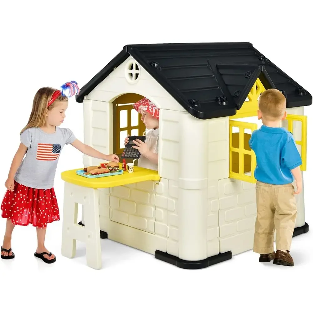Kids Outdoor Picnic Table - Domek do zabawy dla dzieci, domek
