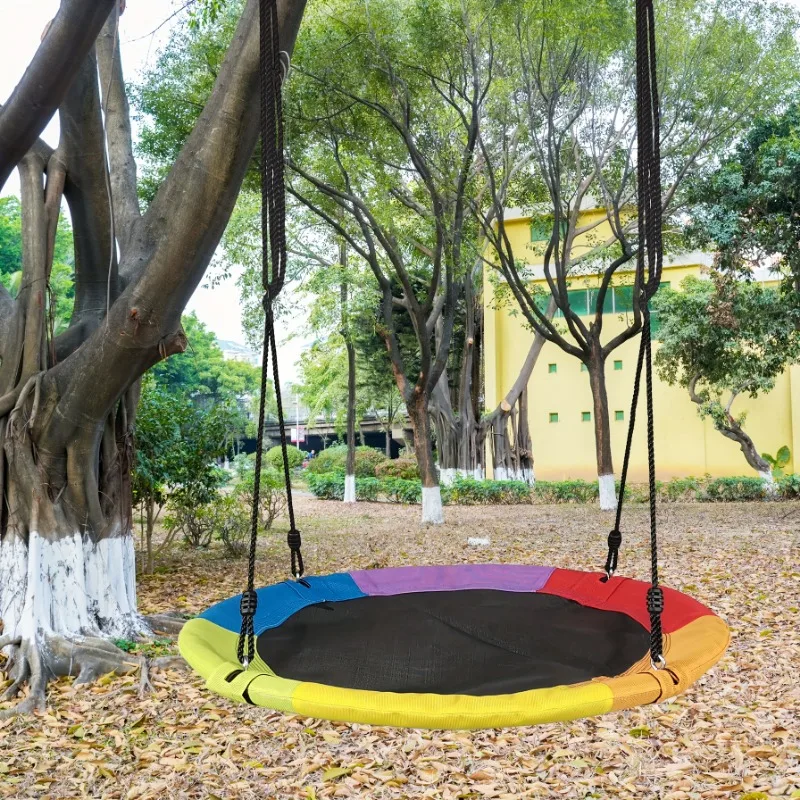 Okrągły hamak dla dzieci z sia – Kids Outdoor Garden Set recenzja i cena