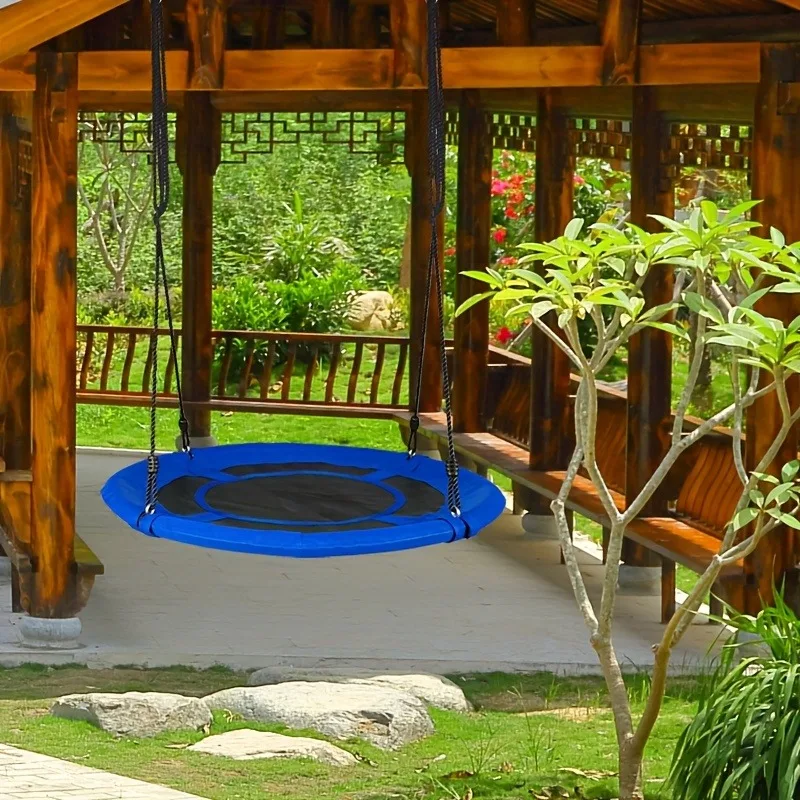 Okrągły hamak dla dzieci z sia – Kids Outdoor Garden Set recenzja i cena
