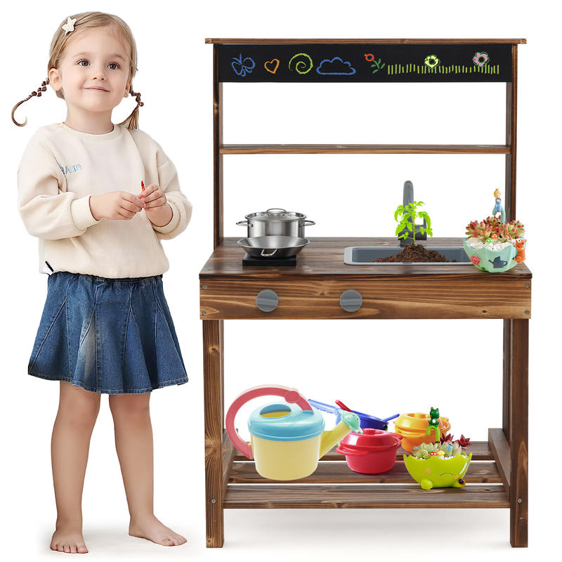 Kuchnia do zabawy w błoto dla  – Kids Outdoor Sink recenzja i cena