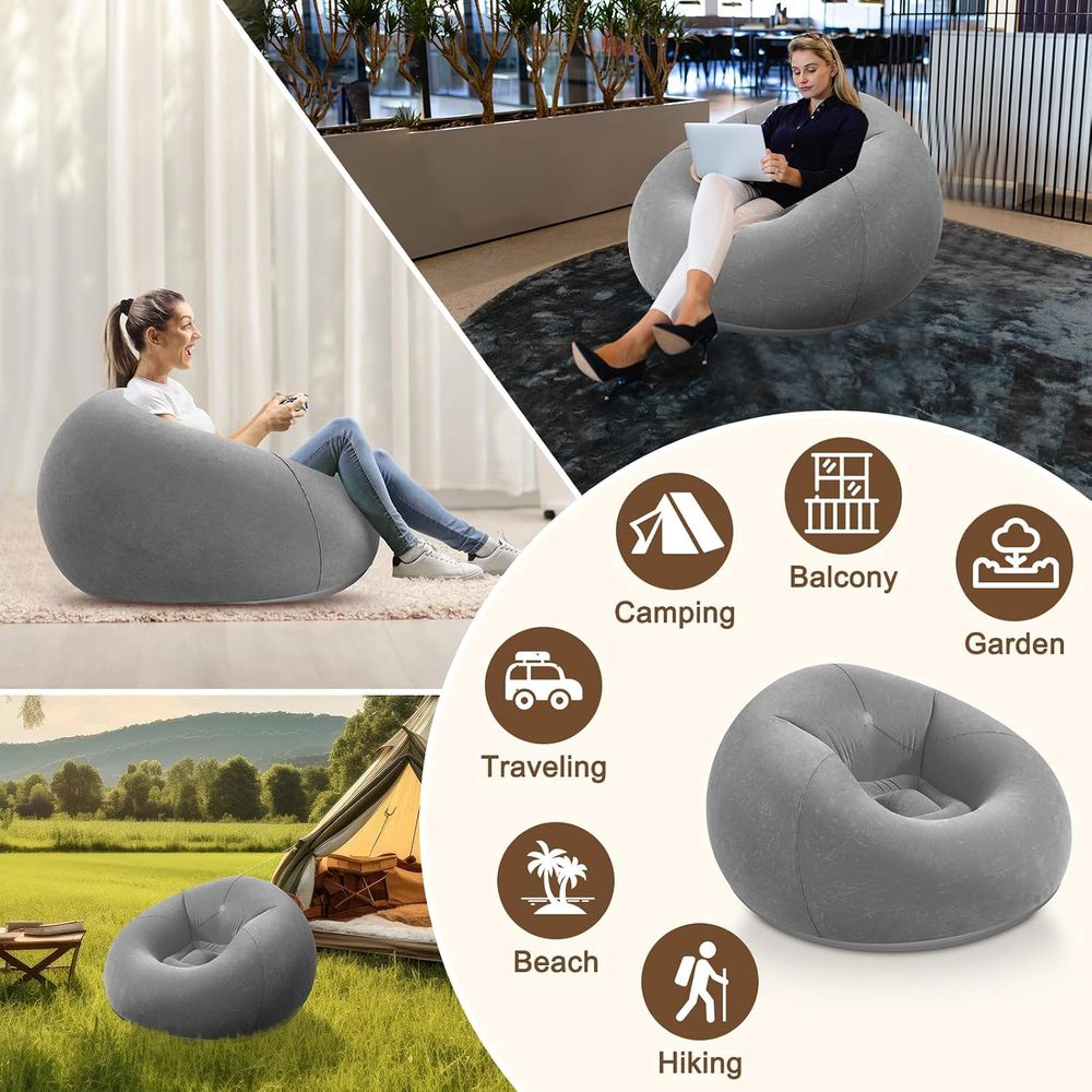 Nadmuchiwane fotele typu bean  – Kids Outdoor Seating recenzja i cena