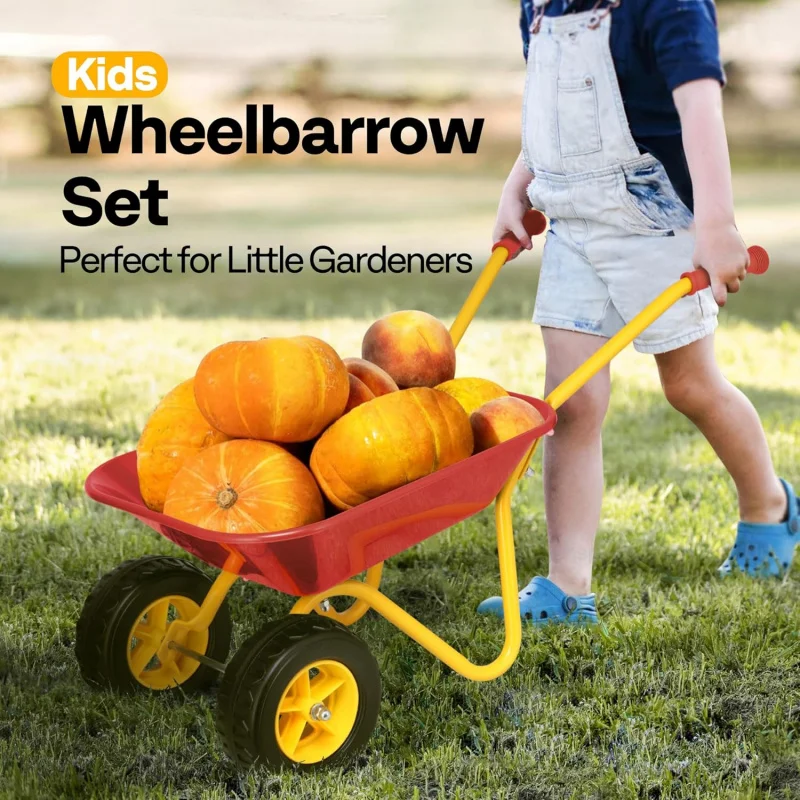 Taczka dla dzieci, wózek ogrod – Kids Indoor Outdoor Cart recenzja i cena