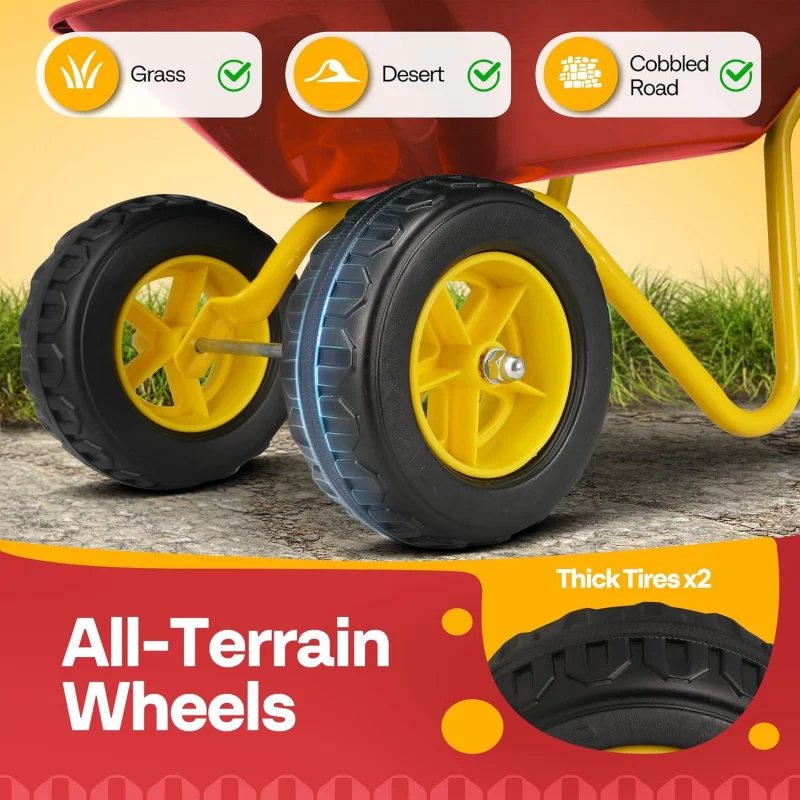 Taczka dla dzieci, wózek ogrod – Kids Indoor Outdoor Cart recenzja i cena