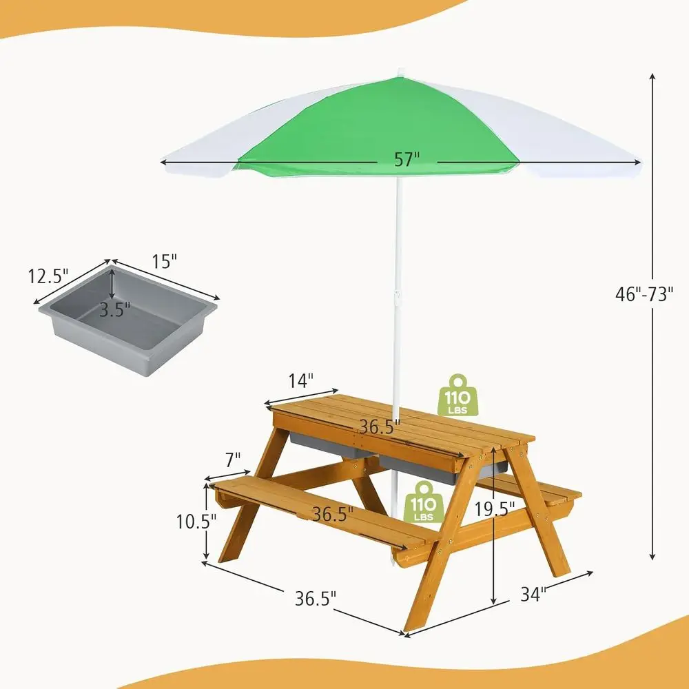 Stolik piknikowy dla dzieci 3w – Kids Outdoor Picnic Table recenzja i cena