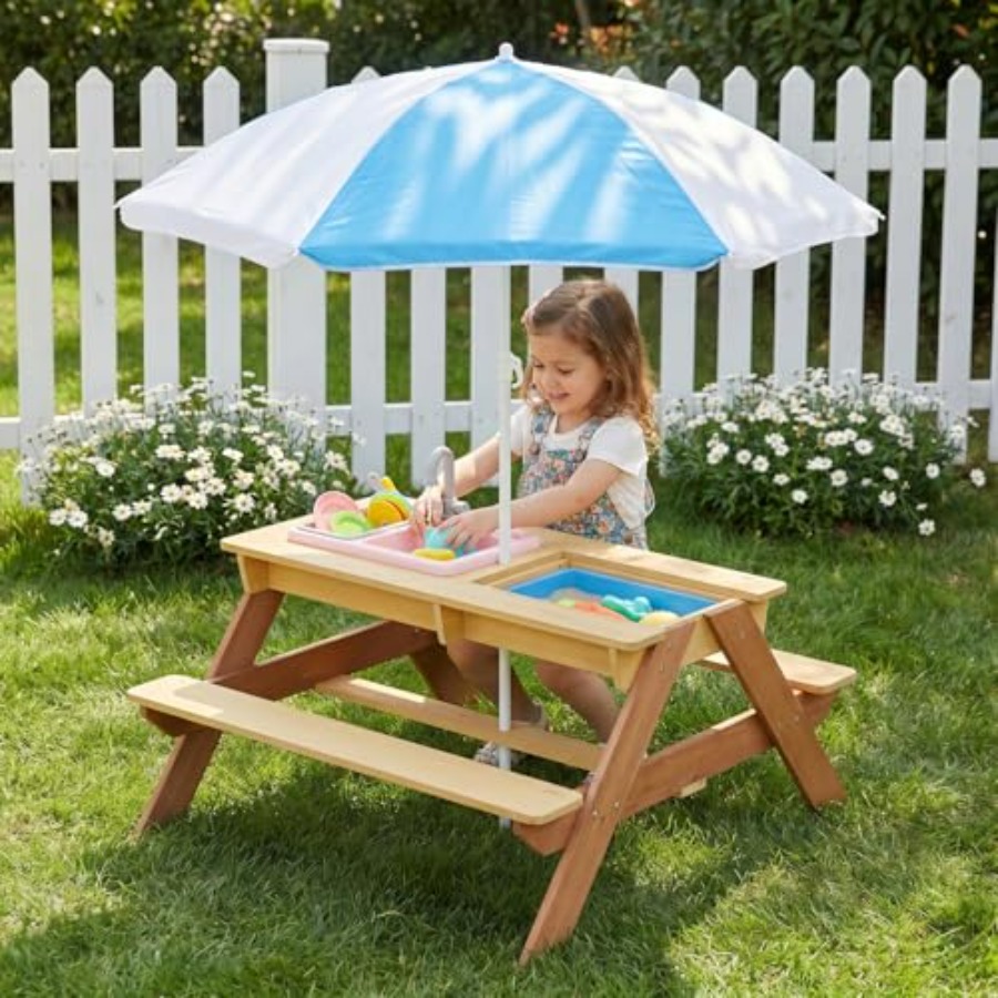 Stolik piknikowy dla dzieci na – Kids Outdoor Sink recenzja i cena