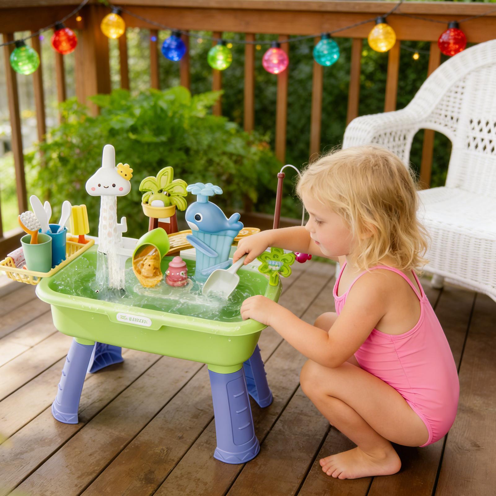 Stół do zabawy w wodzie, zabaw – Kids Outdoor Sink recenzja i cena
