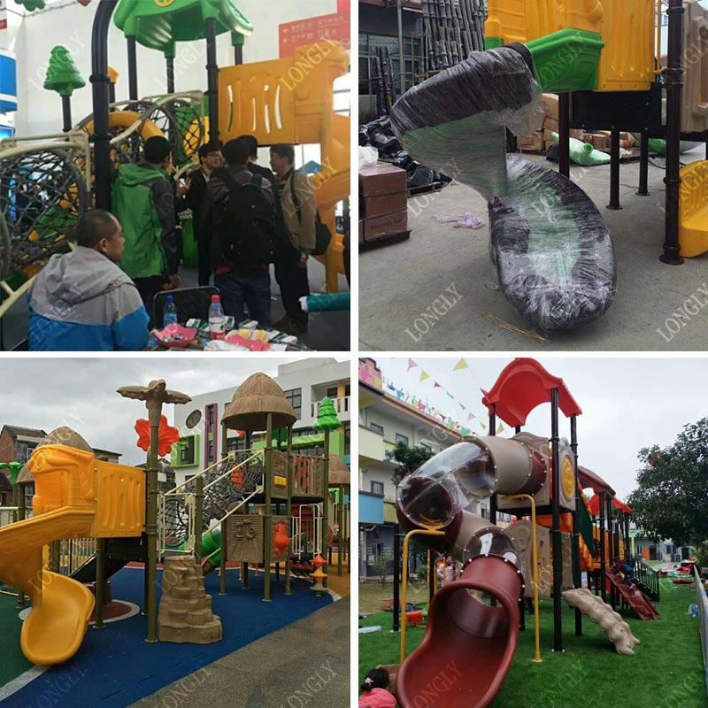 Profesjonalna plastikowa zjeżd – Kids Outdoor Playground recenzja i cena