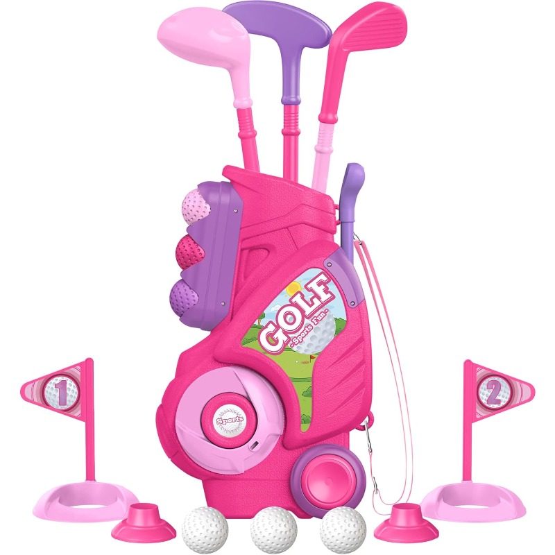 Zestaw klubów golfowych dla ma – Kids Indoor Outdoor Cart recenzja i cena