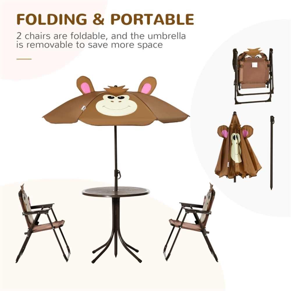 Uroczy zestaw mebli ogrodowych – Kids Outdoor Dining Set recenzja i cena