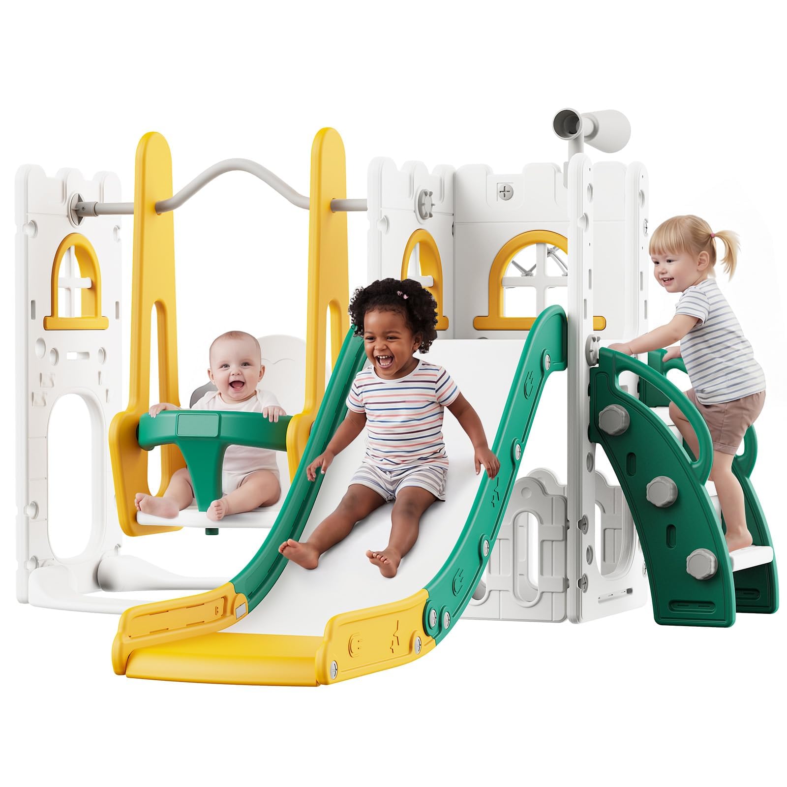 Zestaw 7 w 1 dla małych dzieci – Kids Outdoor Playground recenzja i cena