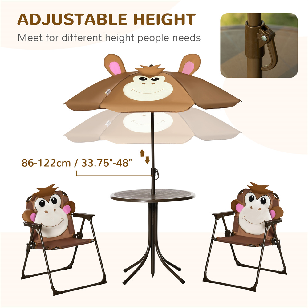 Uroczy zestaw mebli ogrodowych – Kids Outdoor Dining Set recenzja i cena