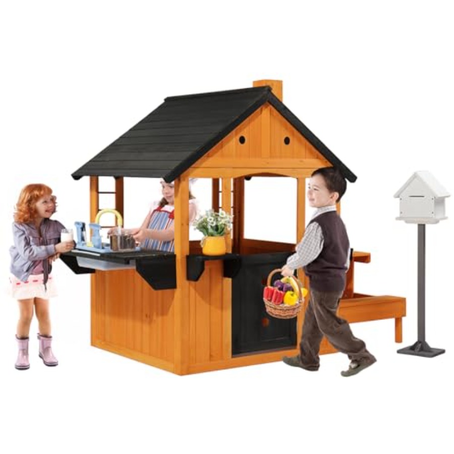 Drewniany domek dla dzieci do  – Kids Outdoor Sink recenzja i cena
