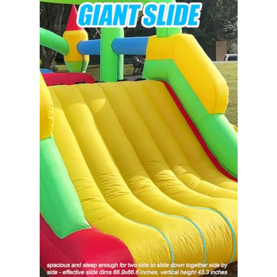 Nadmuchiwana trasa przeszkodow – Kids Outdoor Obstacle Course recenzja i cena