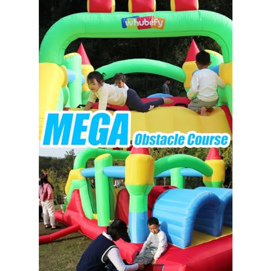 Nadmuchiwana trasa przeszkodow – Kids Outdoor Obstacle Course recenzja i cena