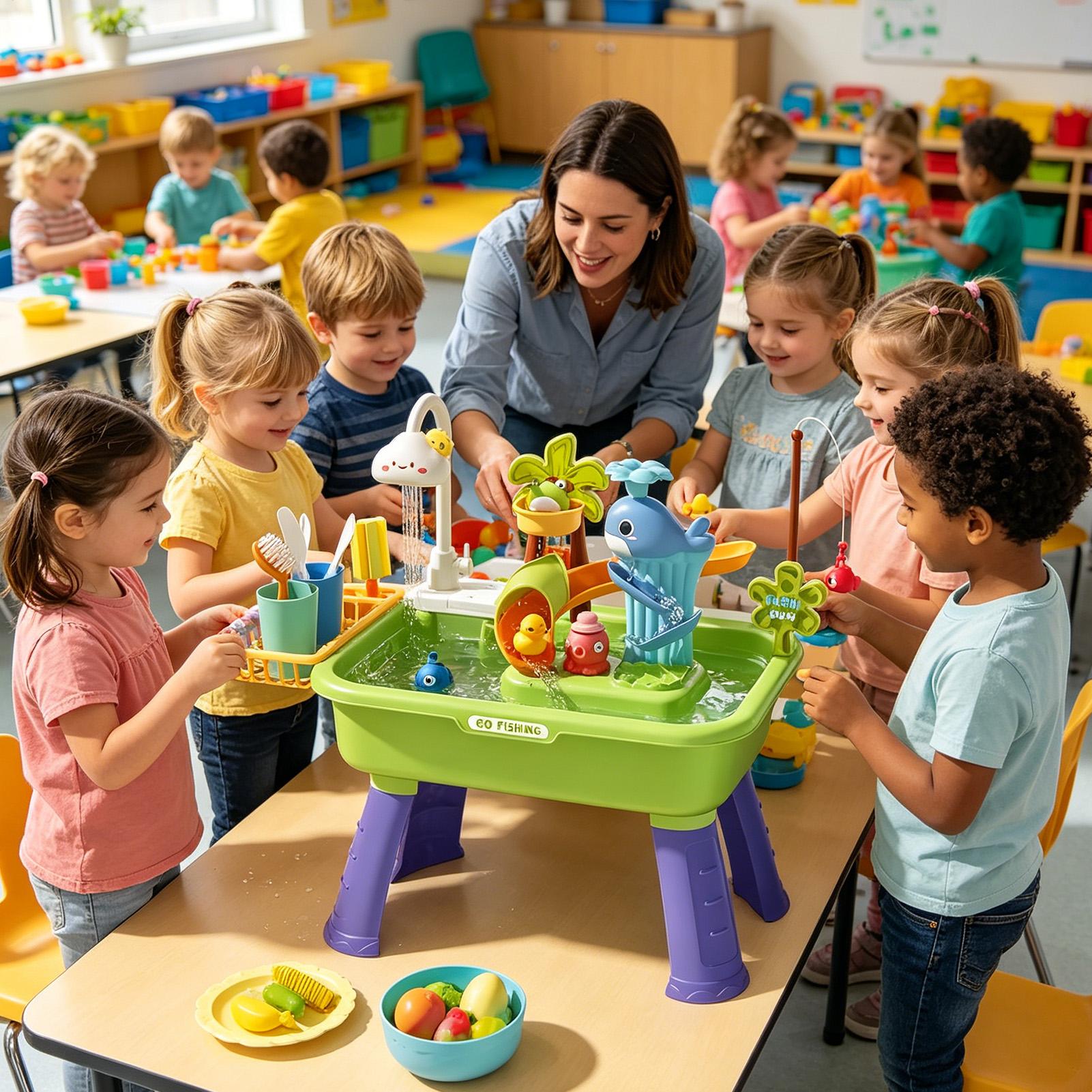 Stół wodny dla dzieci z pompką – Kids Outdoor Sink recenzja i cena