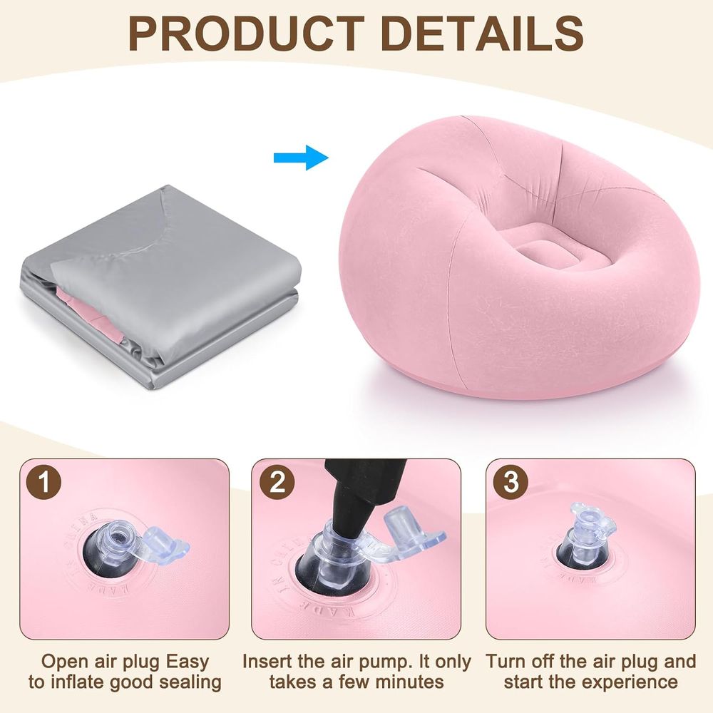 Nadmuchiwane fotele typu bean  – Kids Outdoor Seating recenzja i cena