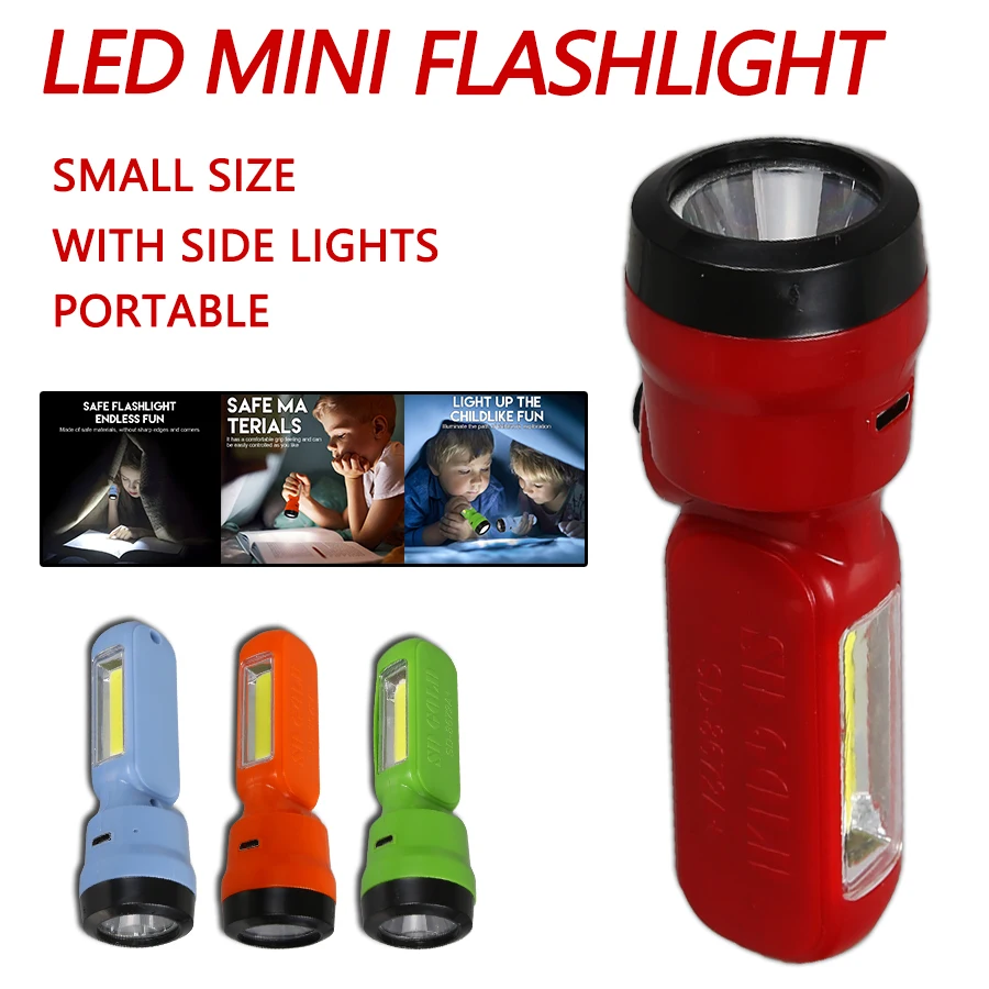 Mini latarka dziecięca COB+XPE – Kids Outdoor Lights recenzja i cena