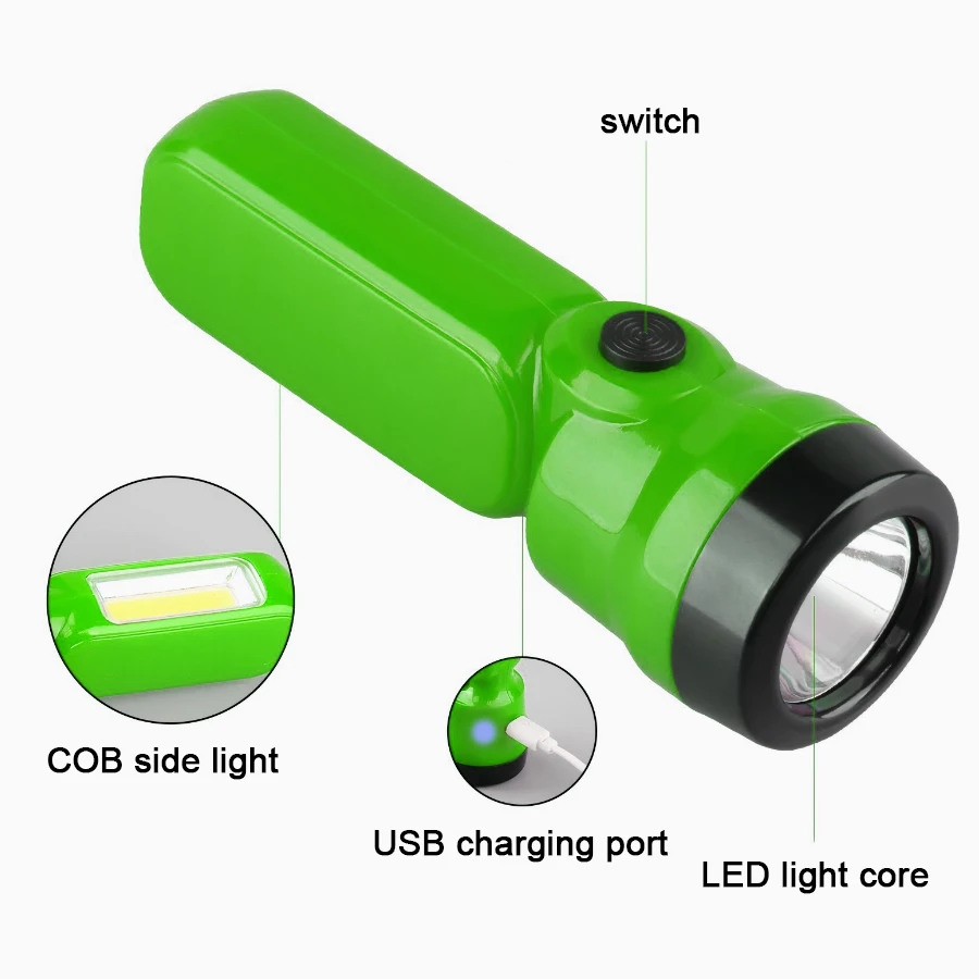 Mini latarka dziecięca COB+XPE – Kids Outdoor Lights recenzja i cena