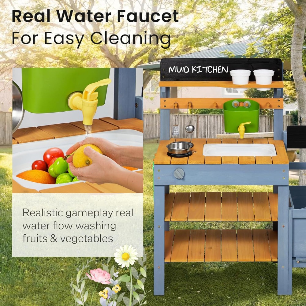 Kuchnia do zabawy dla dzieci n – Kids Outdoor Sink recenzja i cena