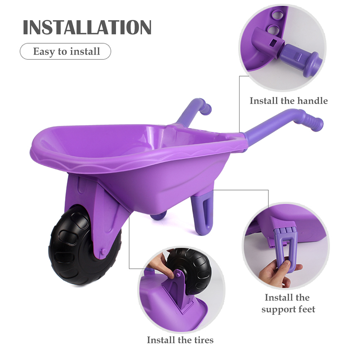 Zestaw narzędzi ogrodniczych d – Kids Outdoor Garden Set recenzja i cena
