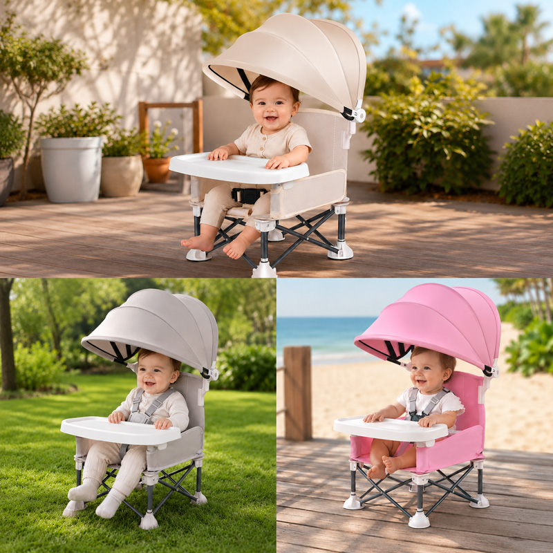 Składane krzesło do jedzenia d – Kids Outdoor Seating recenzja i cena