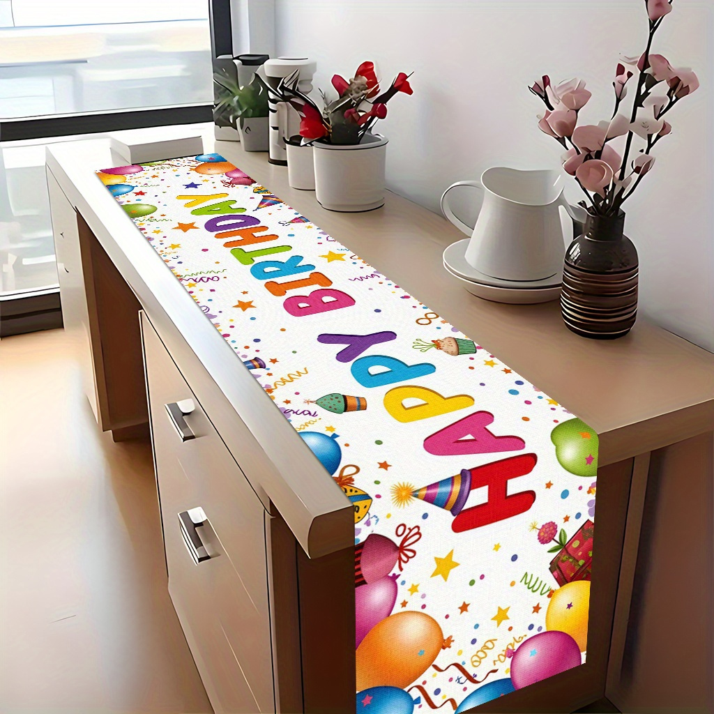 Plakat na urodziny, bieżnik na – Kids Outdoor Dining Table recenzja i cena
