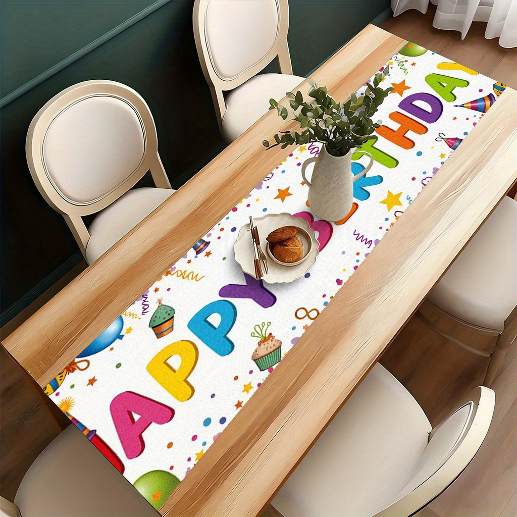 Plakat na urodziny, bieżnik na – Kids Outdoor Dining Table recenzja i cena