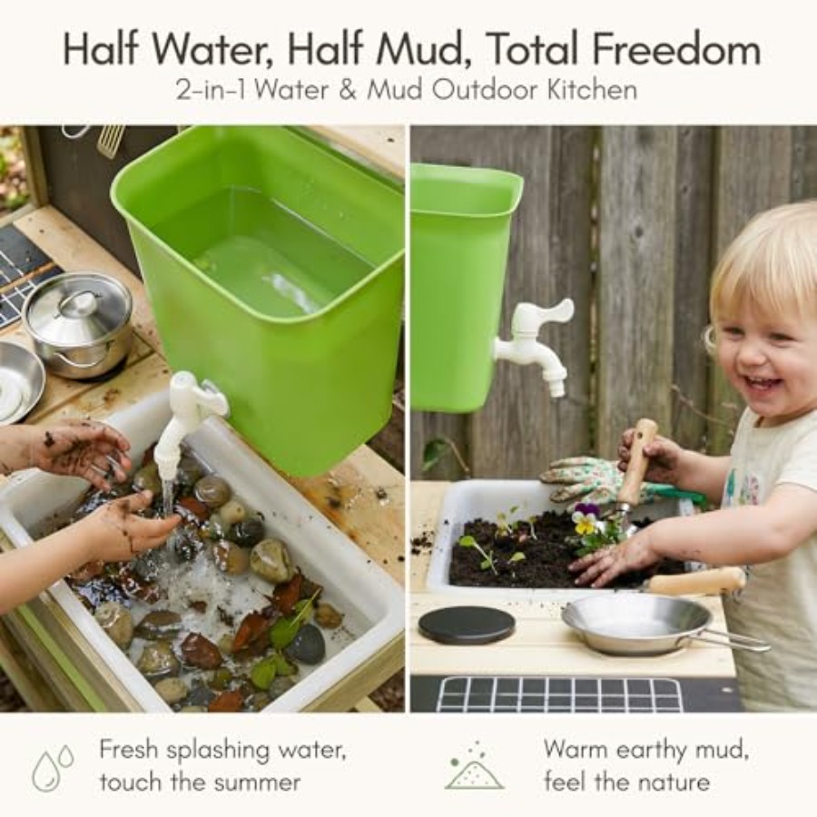 Zewnętrzna kuchnia do zabawy w – Kids Outdoor Sink recenzja i cena