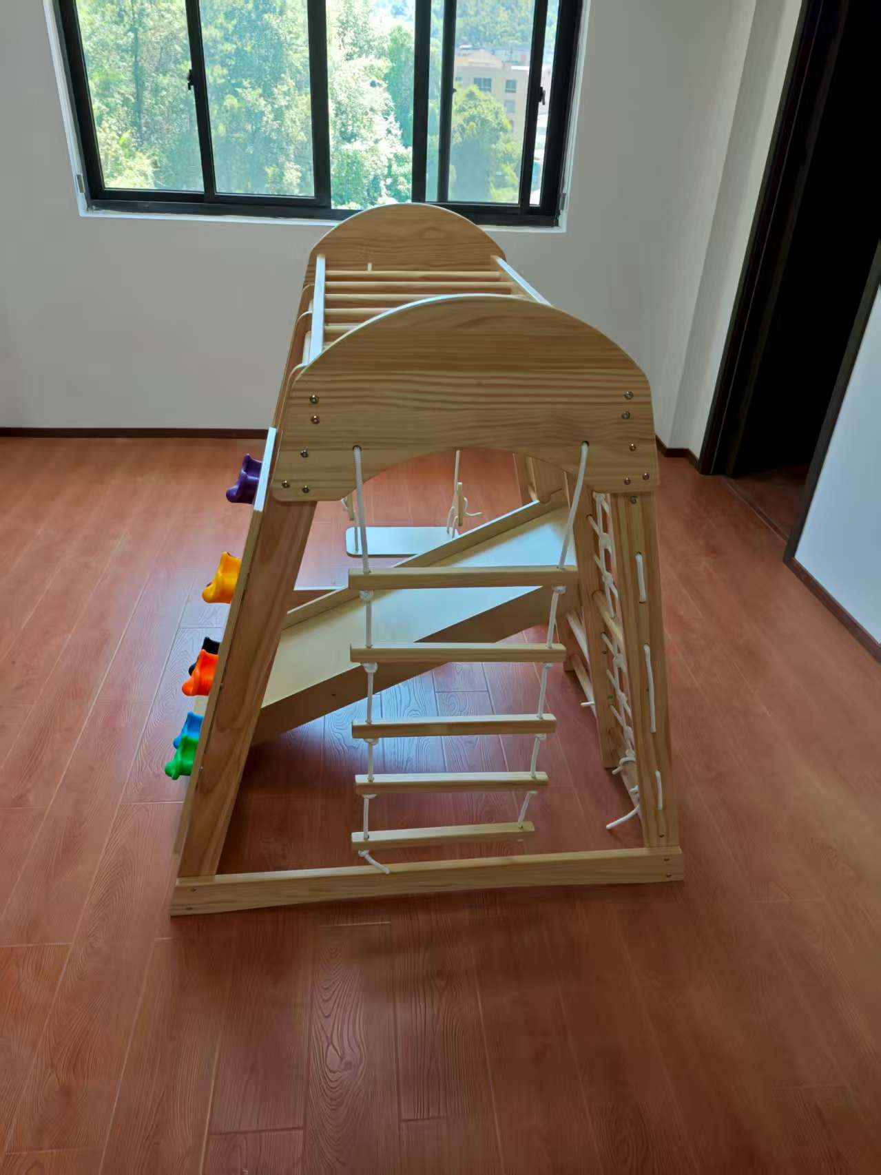 Drewniana drabinka do wspinacz – Kids Outdoor Playground recenzja i cena