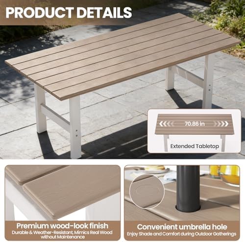 Zestaw do jadalni na zewnątrz, – Kids Outdoor Dining Table recenzja i cena
