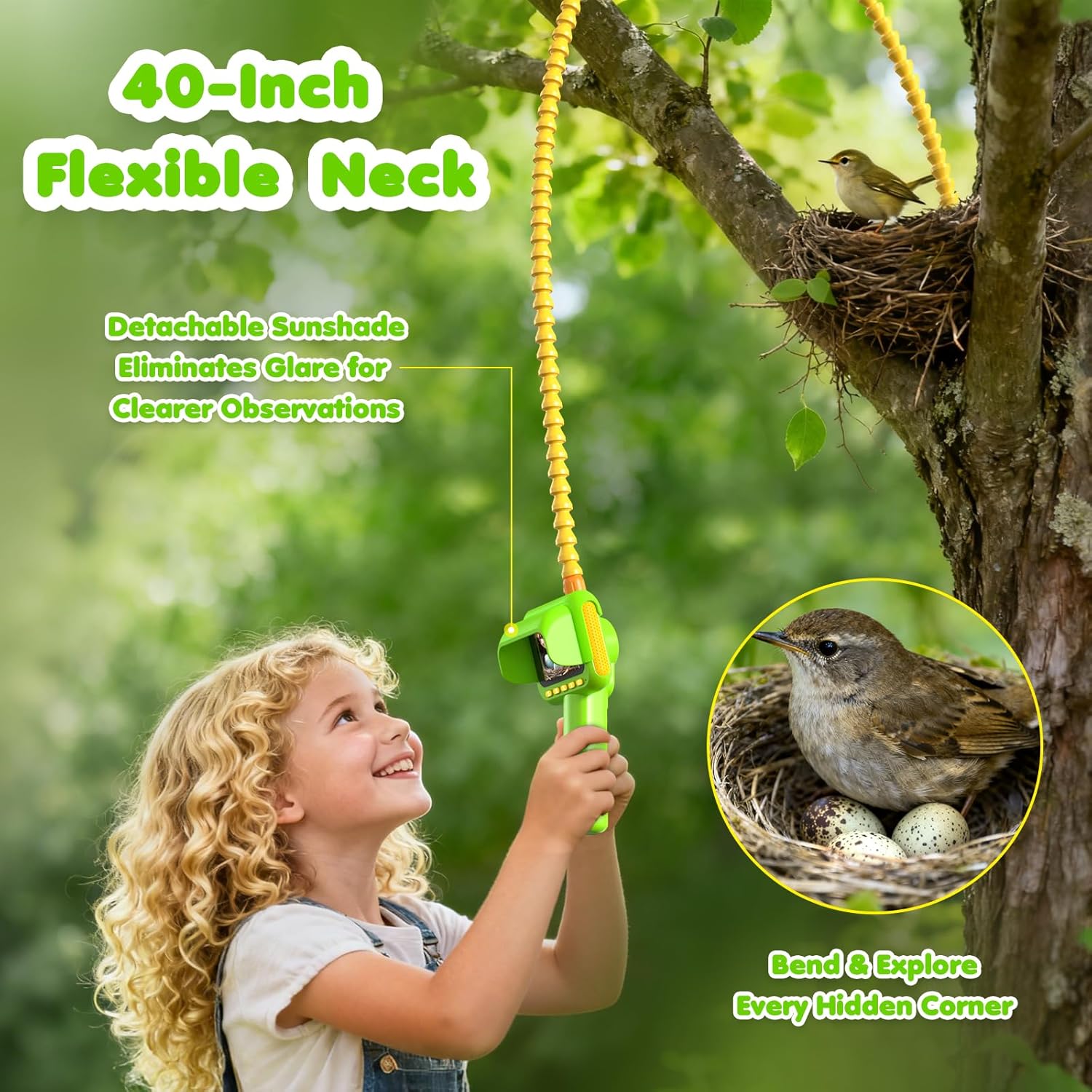 Endoskop dla dzieci, kamera in – Kids Outdoor Lights recenzja i cena