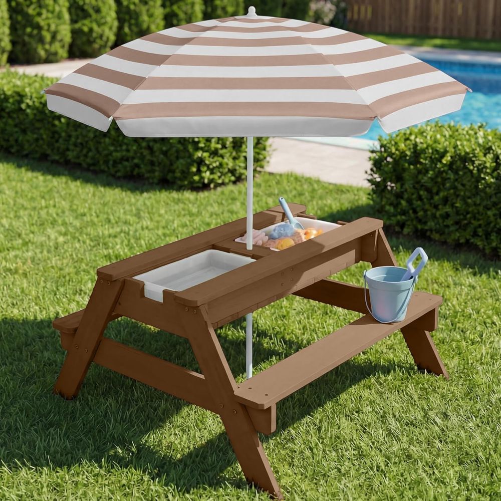 Stół piknikowy dla dzieci z pa – Kids Outdoor Picnic Table recenzja i cena