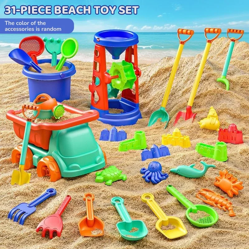 31-częściowy zestaw zabawek pl – Kids Indoor Outdoor Cart recenzja i cena