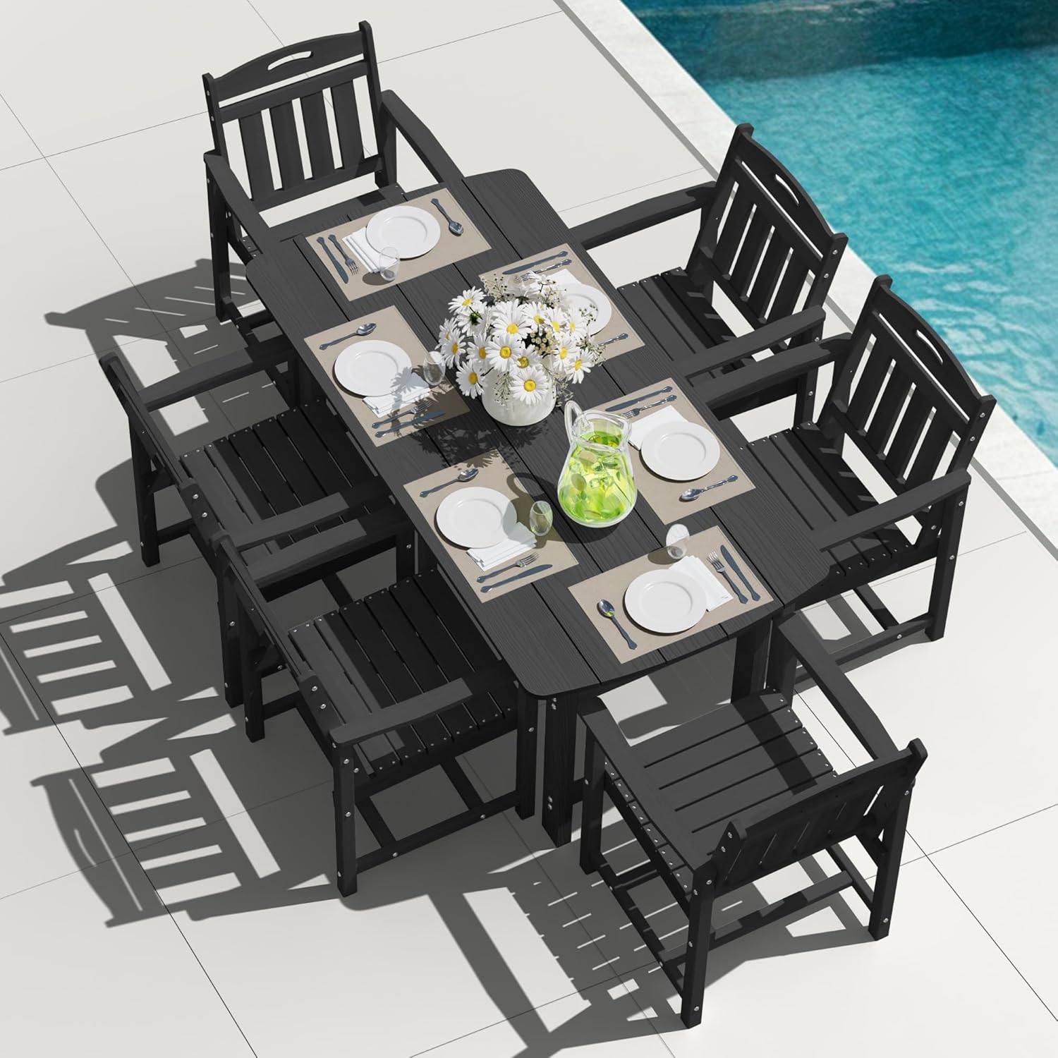 Zestaw mebli ogrodowych z HDPE – Kids Outdoor Dining Table recenzja i cena