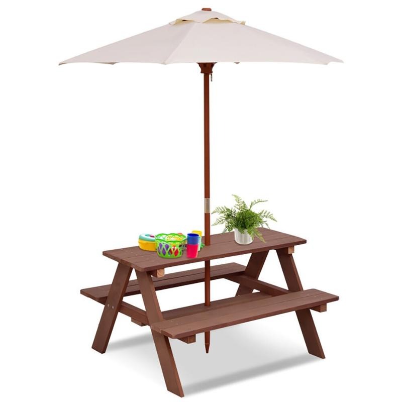 Zestaw piknikowy dla dzieci na – Kids Outdoor Picnic Table recenzja i cena