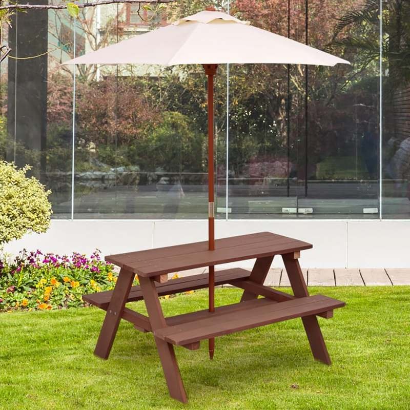 Zestaw piknikowy dla dzieci na – Kids Outdoor Picnic Table recenzja i cena