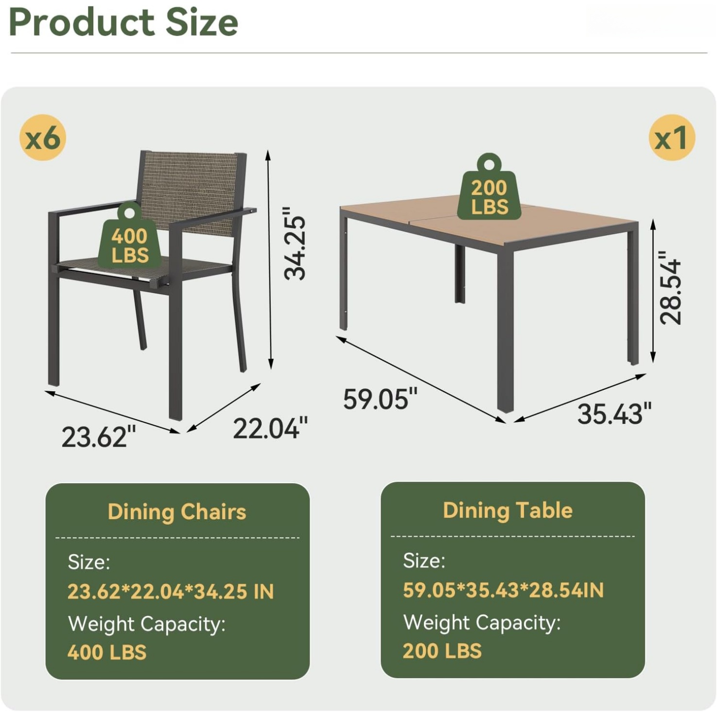 Aoxun 7-częściowy zestaw mebli – Kids Outdoor Dining Table recenzja i cena