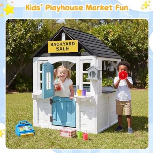 Drewniany domek dla dzieci z z – Kids Outdoor Sink recenzja i cena